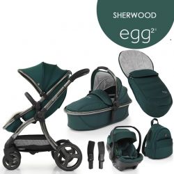 Kočárek BabyStyle Egg2 set 6 v 1 - Sherwood 2022