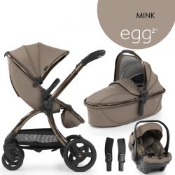 Kočárek BabyStyle Egg2 set 4 v 1 Mink 2023