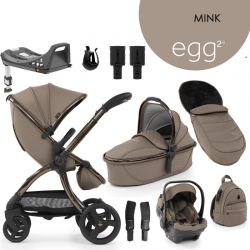 Kočárek BabyStyle Egg2 set 9 v 1 Mink 2023