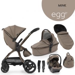 Kočárek BabyStyle Egg2 set 6 v 1 Mink 2023