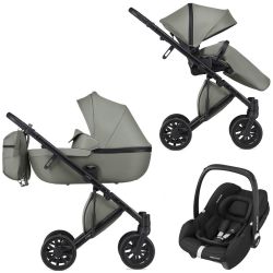 Kočárek Anex E/type Echo+ autosedačka Maxi-Cosi CabrioFix i-Size