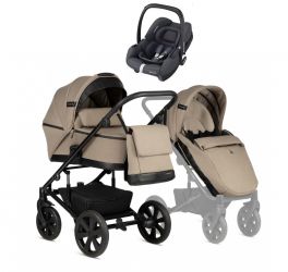 Kočárek Noordi Aqua Sand + autosedačka Maxi-Cosi CabrioFix i-Size