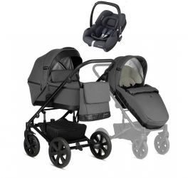 Kočárek Noordi Aqua Dark Grey + autosedačka Maxi-Cosi CabrioFix i-Size