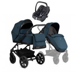 Kočárek Noordi Aqua Ocean Blue + autosedačka Maxi-Cosi CabrioFix i-Size