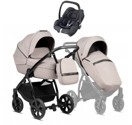 Kočárek Noordi Luno All Trails Moon Rock + autosedačka Maxi-Cosi CabrioFix i-Size