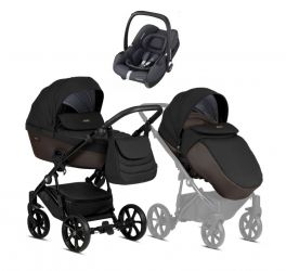 Kočárek Tutis Viva4 Espresso + autosedačka Maxi-Cosi CabrioFix i-Size