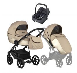 Kočárek Tutis Viva4 Luxury Amber Gold + autosedačka Maxi-Cosi CabrioFix i-Size