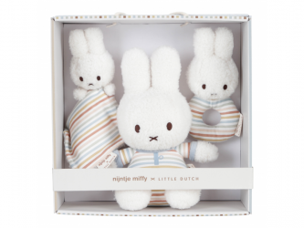 Little Dutch Dárková sada králíček Miffy Vintage Proužky