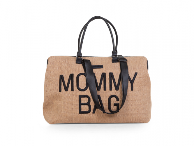 Childhome Přebalovací taška Mommy Bag Raffia Look