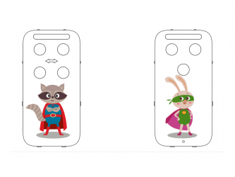CAPiDi Výměnný kryt Superanimal pro chůvičku BabyAlarm