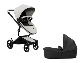 Kočárek Mima Xari Max All in One Black / White / Black