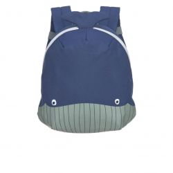 Lässig Dětský batůžek Tiny Backpack About Friends whale dark blue