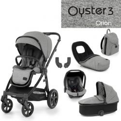 Kočárek BabyStyle Oyster3 luxusní set 6 v 1 Orion 2023