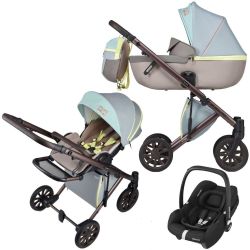 Kočárek Anex E/type SE Wilson + autosedačka Maxi-Cosi CabrioFix i-Size