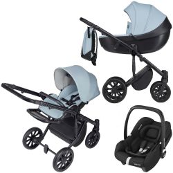 Kočárek Anex M/type Siren 2023 + autosedačka Maxi-Cosi CabrioFix i-Size