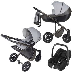 Kočárek Anex M/type Mirage 2023 + autosedačka Maxi-Cosi CabrioFix i-Size