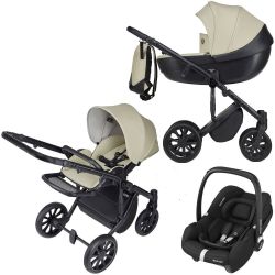 Kočárek Anex M/type Sage 2023 + autosedačka Maxi-Cosi CabrioFix i-Size