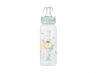 KikkaBoo Kojenecká láhev 240ml 3m+ Savanna Mint