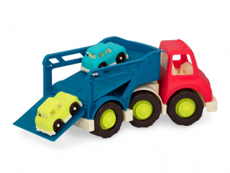 B-Toys Transportér s 6 autíčky Happy Cruisers