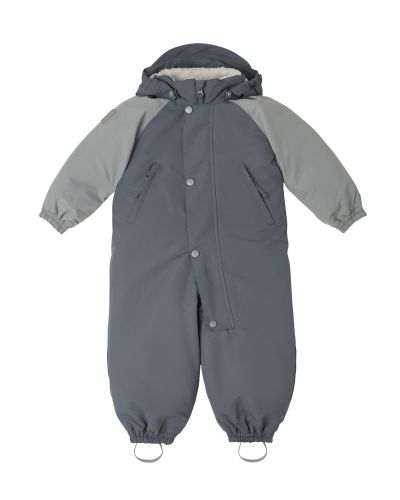 LEOKID Zimní kombinéza Color Block Fjord Gray vel. 12 - 18 měsíců (vel. 80)