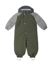 LEOKID Zimní kombinéza Color Block Green Scape vel. 18 - 24 měsíců (vel. 86)
