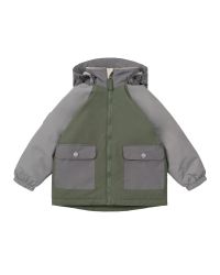 LEOKID Bunda Green Gray vel. 3 - 4 roky (vel. 98)