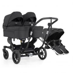 Kočárek Emmaljunga set NXT Twin 2022 black/lounge black