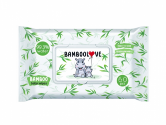 Bamboolove Vlhčené ubrousky bambus 10 ks