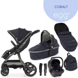 Kočárek BabyStyle Egg2 set 6 v 1 - Cobalt 2023