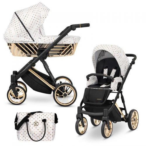 Kočárek Kunert Ivento Glam Premium Ive- 18 White Style
