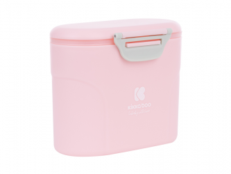 KikkaBoo Zásobník na sušené mléko s odměrkou 160g Pink