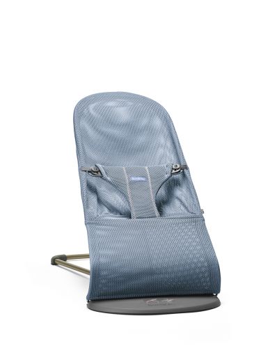 BabyBjörn Lehátko Bouncer Bliss Slate Blue Mesh