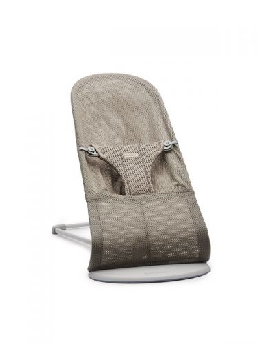 BabyBjörn Lehátko Bouncer Bliss Grey beige Mesh