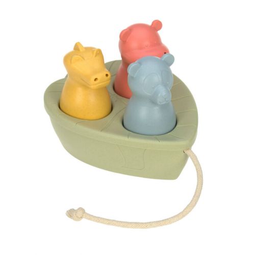 Lässig Hračka Boat Toy Set Water Friends olive