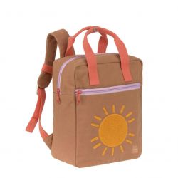 Lässig Dětský batůžek Green Label Little One & Me Square Backpack Small Gots caramel