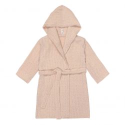 Lässig Župan Muslin Bathrobe dots peach rose 24-36m.