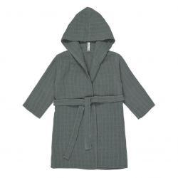 Lässig Župan Muslin Bathrobe petrol green 24-36m.