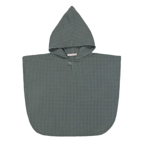 Lässig Pončo Muslin Poncho petrol green