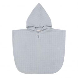 Lässig Pončo Muslin Poncho powder blue