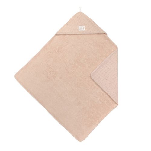 Lässig Osuška Muslin/Terry Hooded Towel dots peach rose