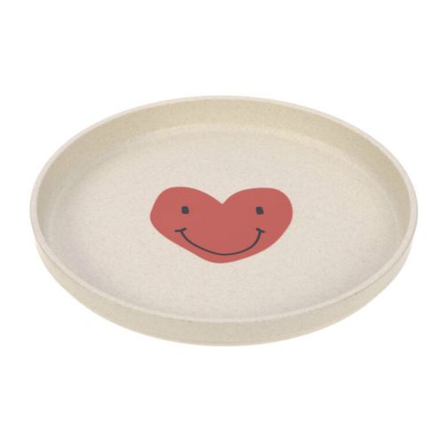 Lässig Talíř Plate PP/Cellulose Happy Rascals Heart