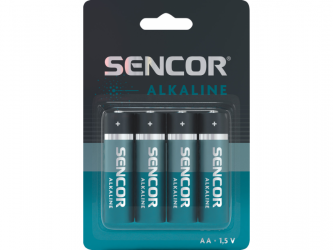 Sencor Alkalické baterie AA 6 ks