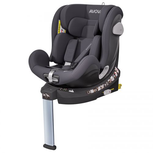 Autosedačka Avova Swan-fix i-Size 2025 Koala Grey 40-125cm