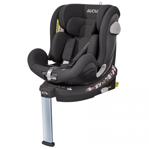 Autosedačka Avova Swan-fix i-Size 2025 Pearl Black 40-125cm