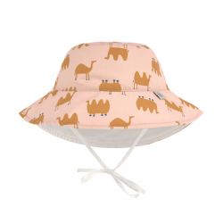 Lässig Klobouček Sun Protection Bucket Hat camel pink 19-36 mon.