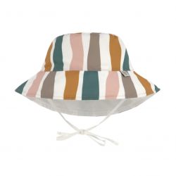 Lässig Klobouček Sun Protection Bucket Hat waves pink/nature 07-18 mon.