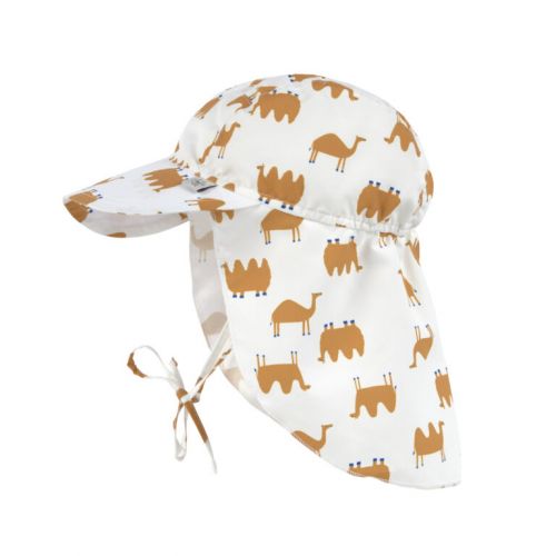 Lässig Klobouček Sun Protection Flap Hat camel nature 07-18 mon.