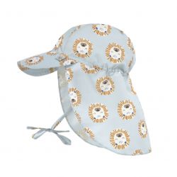 Lässig Klobouček Sun Protection Flap Hat lion powder blue 07-18 mon.