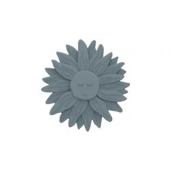 Label Label Kousátko, silikon - Sunflower Blue