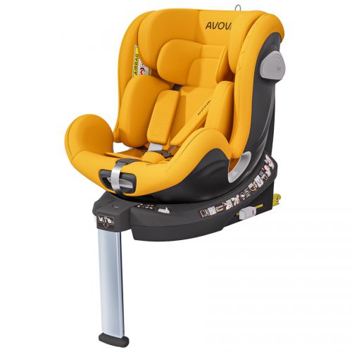 Autosedačka Avova Swan-fix i-Size 2025 Beach Yellow 40-125cm